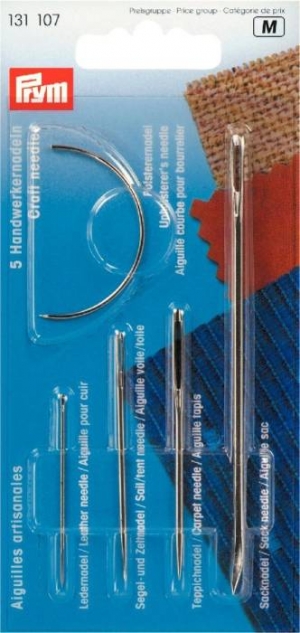 131107 - Craft Needles assorted silver col