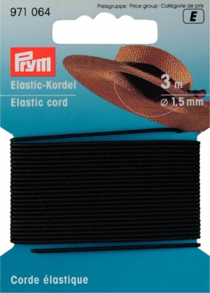 971064 - Elastic-Cord 1.5 mm black