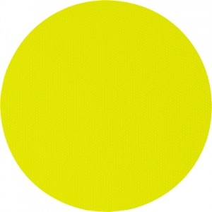 Neon Yellow, 10mm double satin ribbon, colour 281. 25m per reel