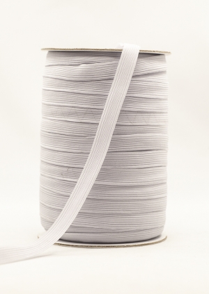 e16c-white - white elastic, 16 cord