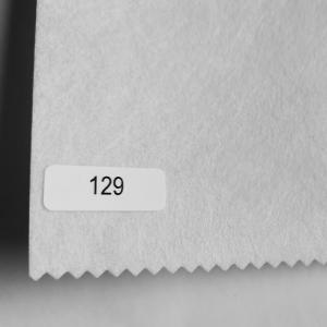 129w -  Extra heavy weight for pelmets & crafts, White, 68cm wide x 25m