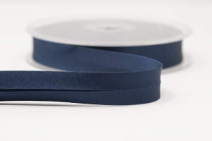 bia03-1192 satin bias 18mm wide, navy