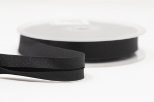 bia03-1265 satin bias 18mm wide, black
