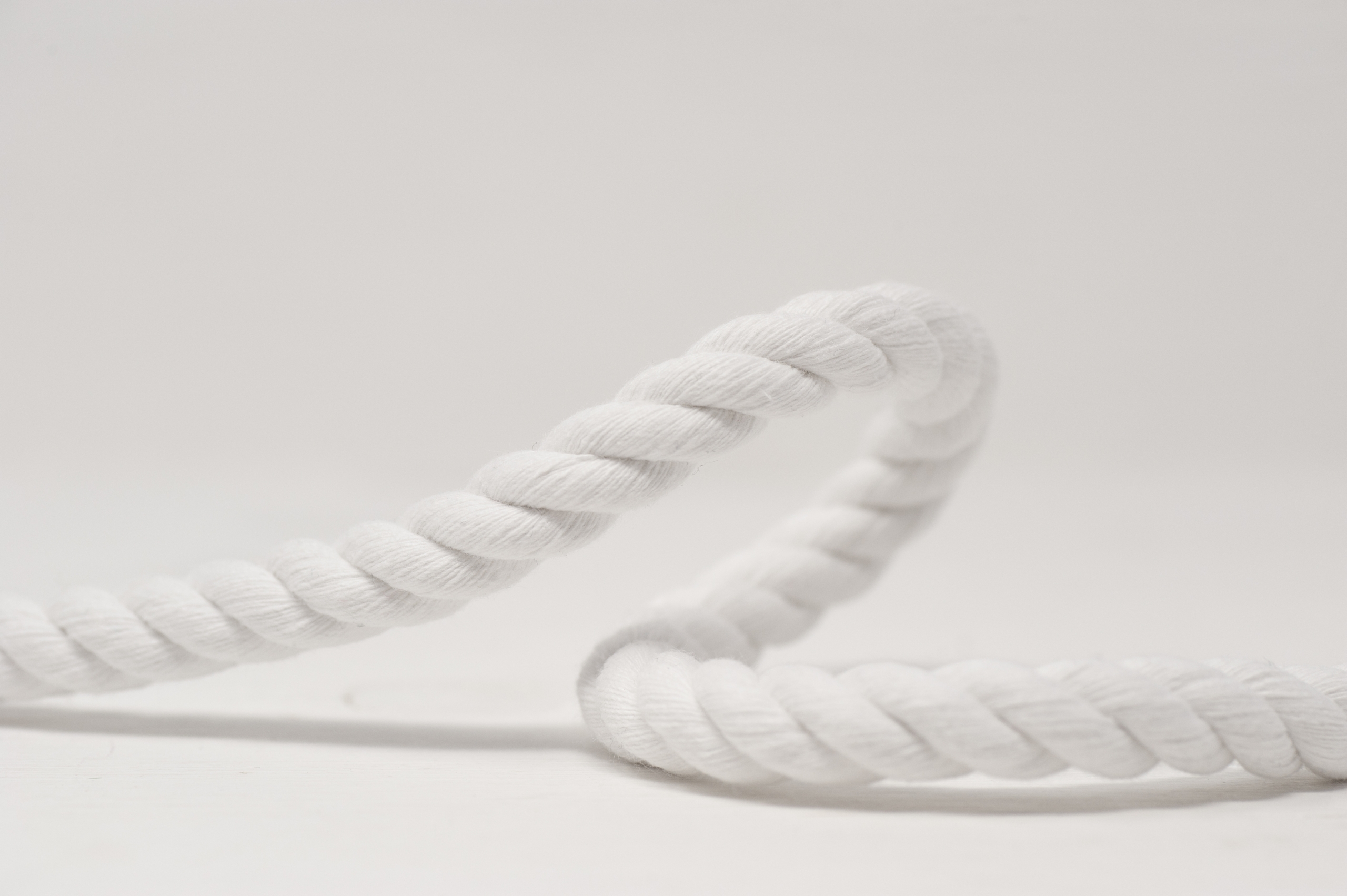dtr12-white, 12mm cotton cord - Image 2