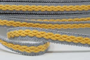 pt22-1, cop grey/yellow, 22mm braid