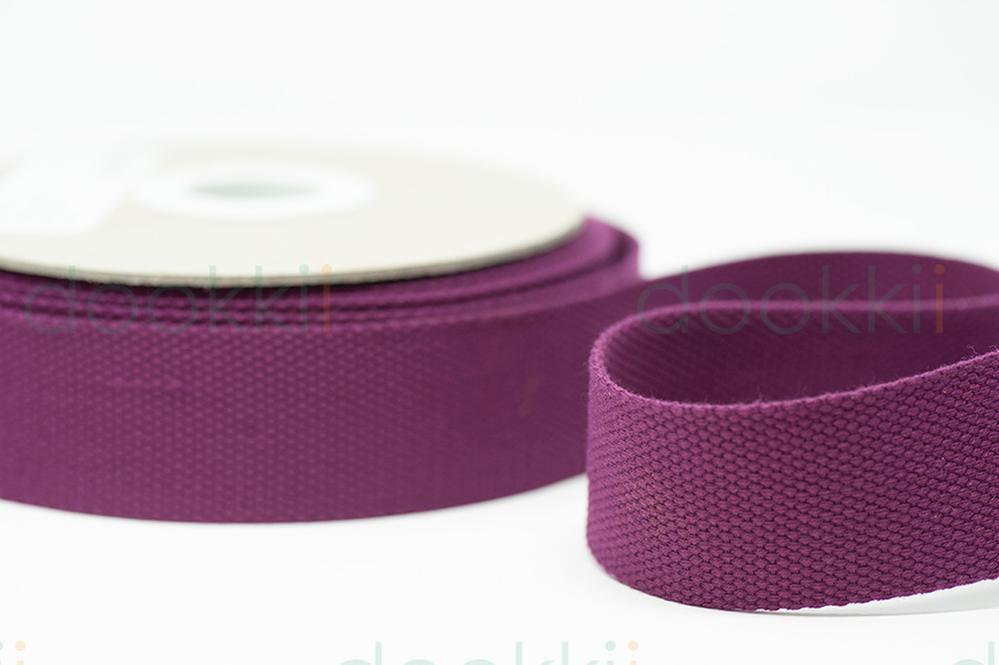 dw1911-38-34 plum, 38mm cotton mix webbing - Image 5