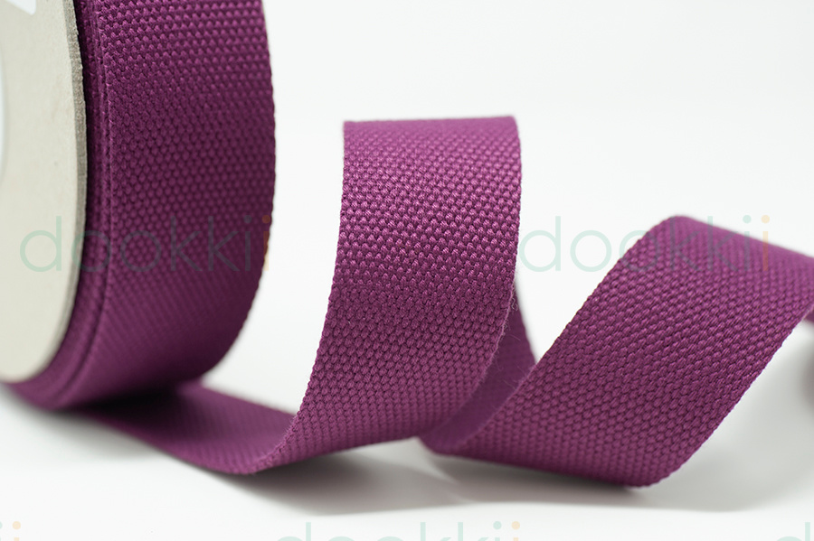 dw1911-38-34 plum, 38mm cotton mix webbing - Image 7