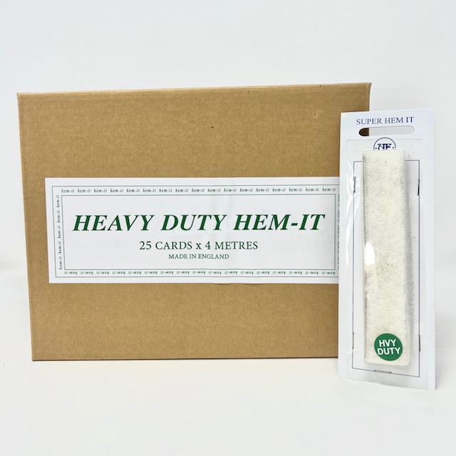 Hem-it-H - heavy duty hemming web 4m packs, 25 per box