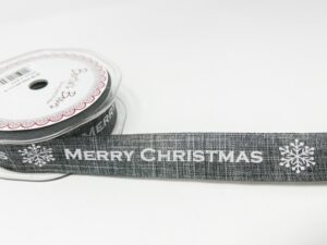 btb232-25mm-3, Christmas ribbon