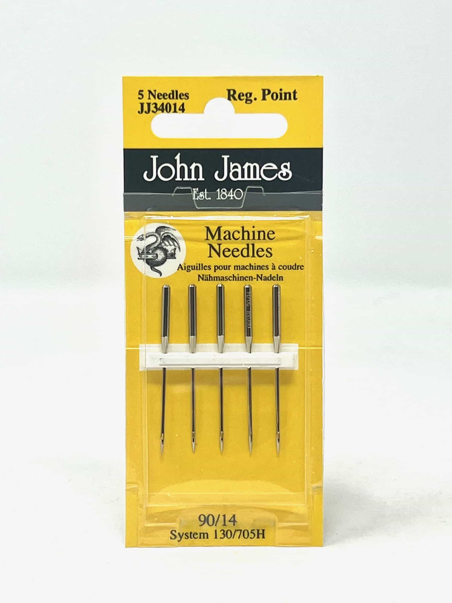 JJ34014 regular point machine needles 14/90