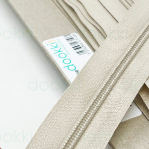 s7-20con-stone-stone- no.5 (6mm) deluxe zip x 20m