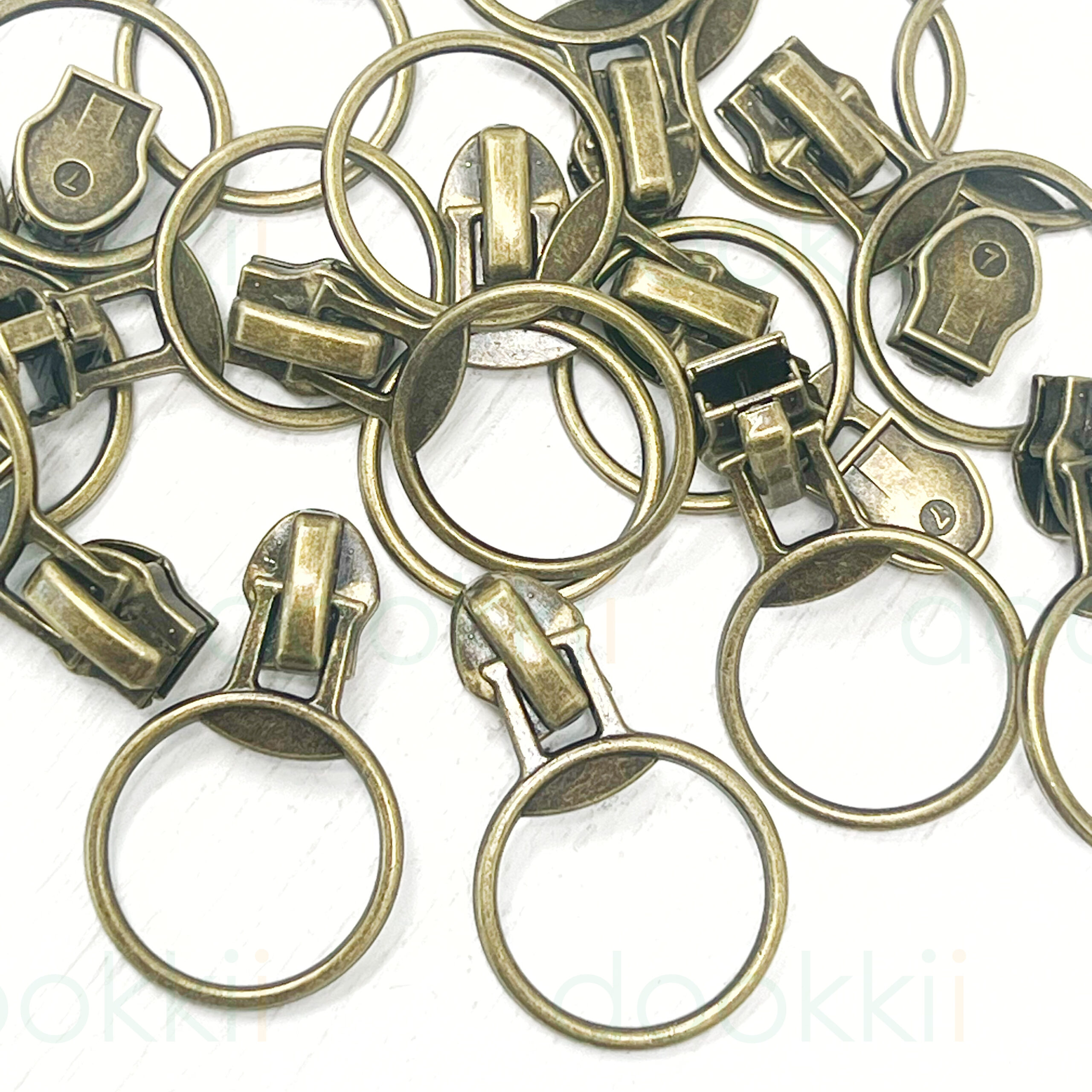 Plush Addict Metal Replacement Zip Pull For Repair Or Replacement Of