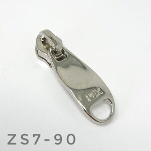 zs7-90 - S7 no.5 (6mm) zip slider Easy Grip - Silver