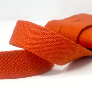 dw1911-38-8 pumpkin, 38mm cotton mix webbing