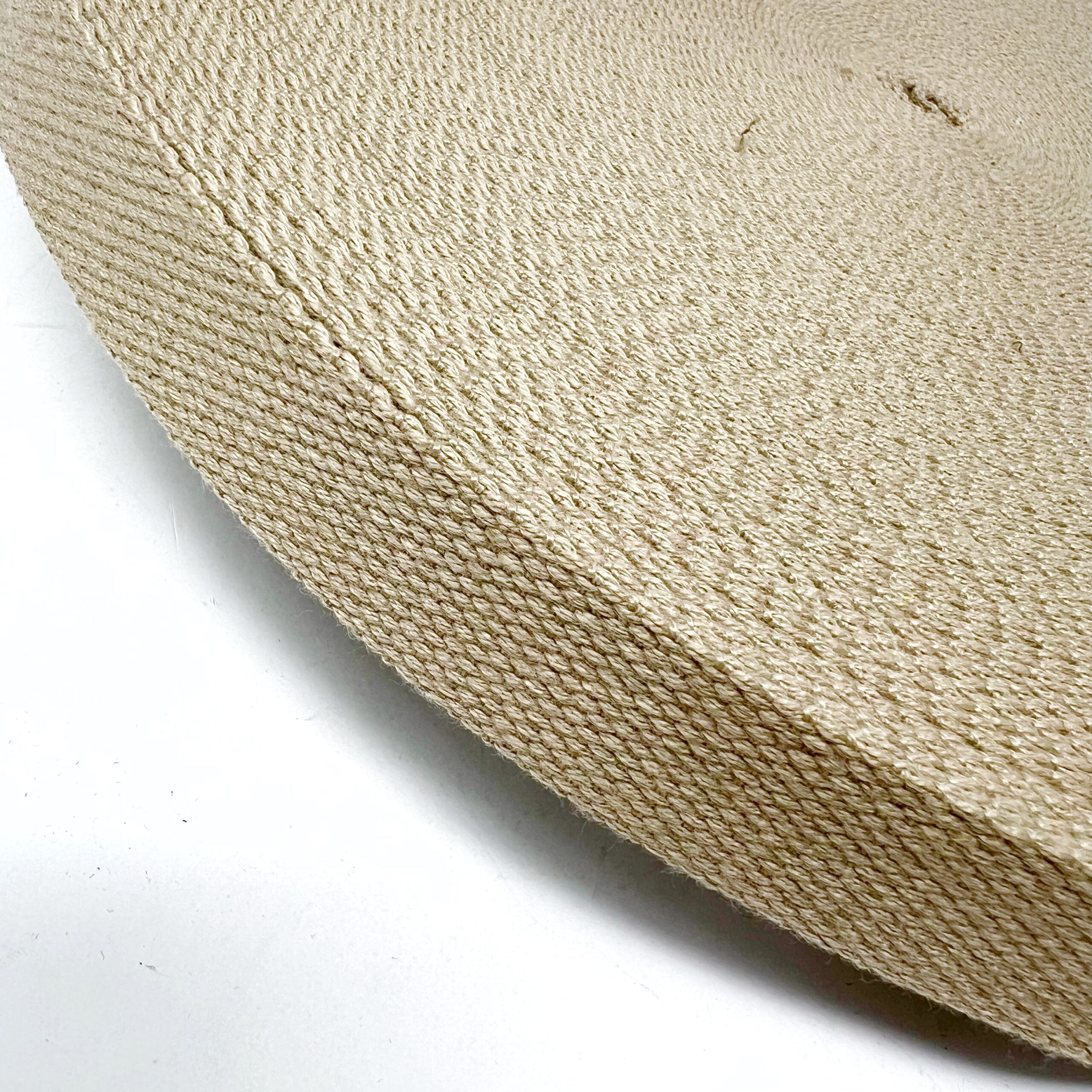 dw1911-25-90-BR stone, Bulk Roll - 25mm cotton mix webbing