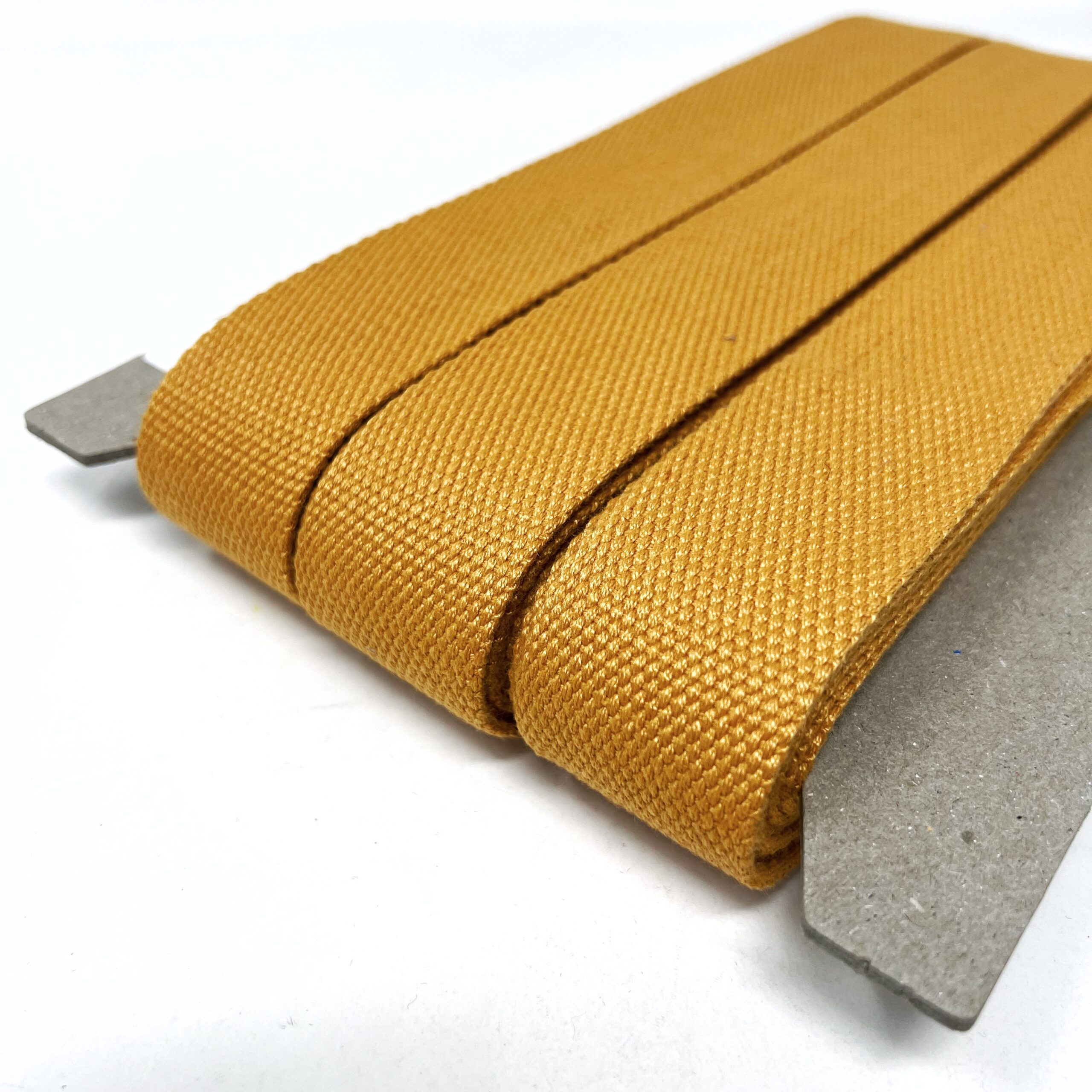 dw1911-38-42 ochre, 38mm cotton mix webbing - Image 2