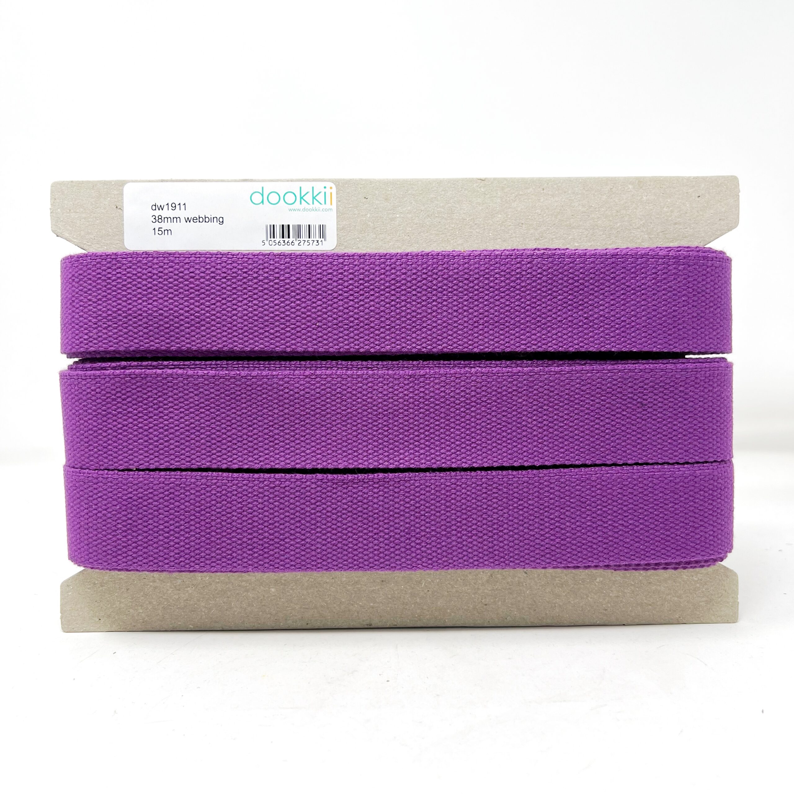 dw1911-38-52 purple, 38mm cotton mix webbing - Image 3
