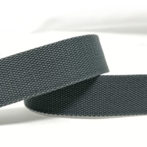 dw1911-38-92 slate, 38mm cotton mix webbing