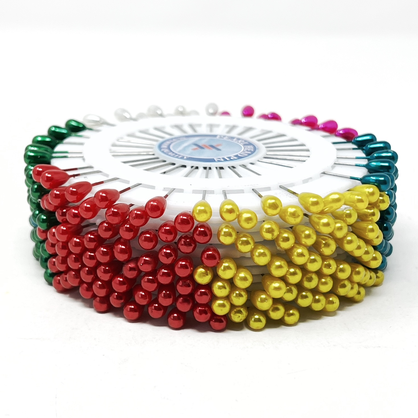 ss476 - teardrop shape pearl head pins - Image 2