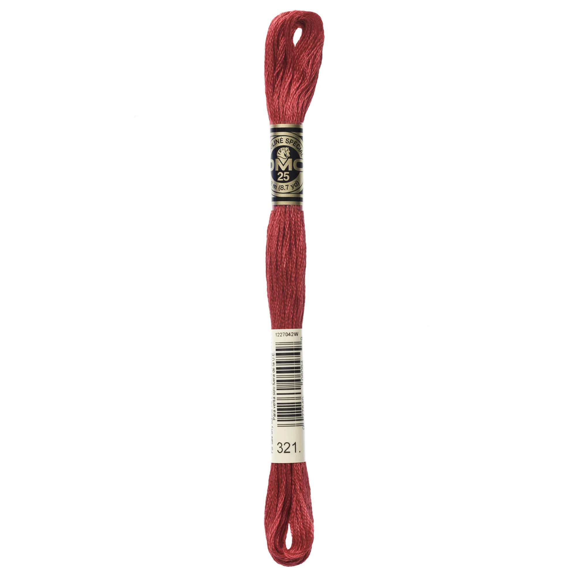 DMC Mouline Embroidery Thread - Colour 321