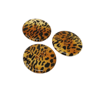B20LE - 23mm leopard design buttons