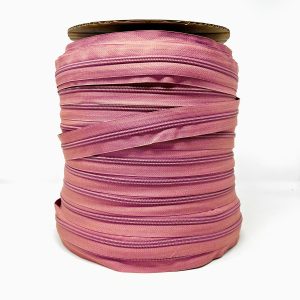 s7-150con-dusty pink- no.5 (6mm) deluxe zip x 150m