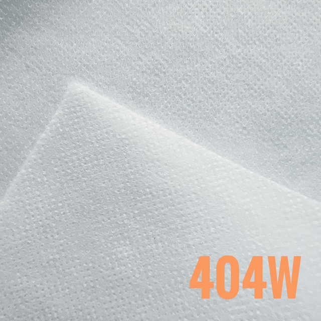 404w - 100% RPet re-cycled, medium weight iron on, non woven interfacing - Image 2
