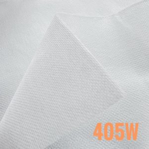 405w - 100% RPet re-cycled, heavy weight iron on, non woven interfacing