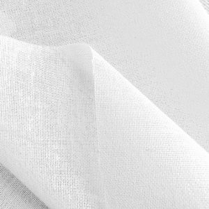 G800w - 100% cotton, woven, medium weight iron on interfacing. White, 90cm wide x 20m
