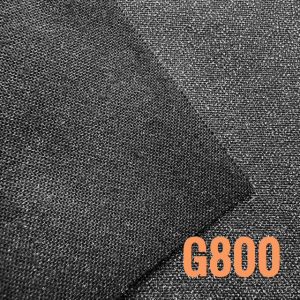 G800b - 100% cotton, woven, medium weight iron on interfacing. Black, 90cm wide x 20m