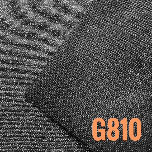 G810b - 100% cotton, woven, light weight iron on interfacing. Black, 90cm wide x 20m - Image 3