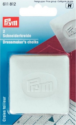 611812 - Dressmaker's chalks slabs white